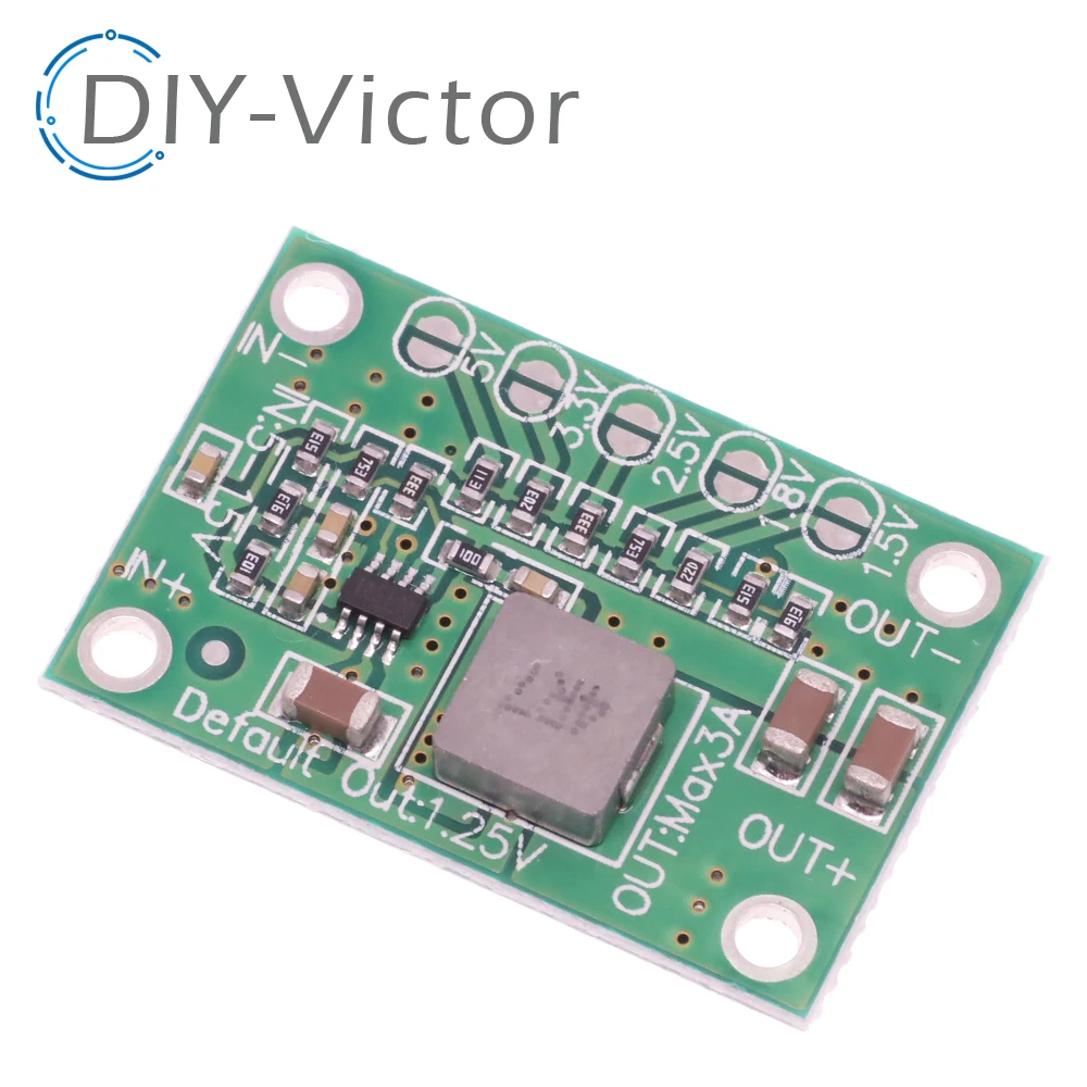 Adjustable power module MP1495 DC Voltage Regulator Step Down Power Converter Board 5-16V To 1.25V 1.5V 1.8V 2.5V 3.3V 5V 3A