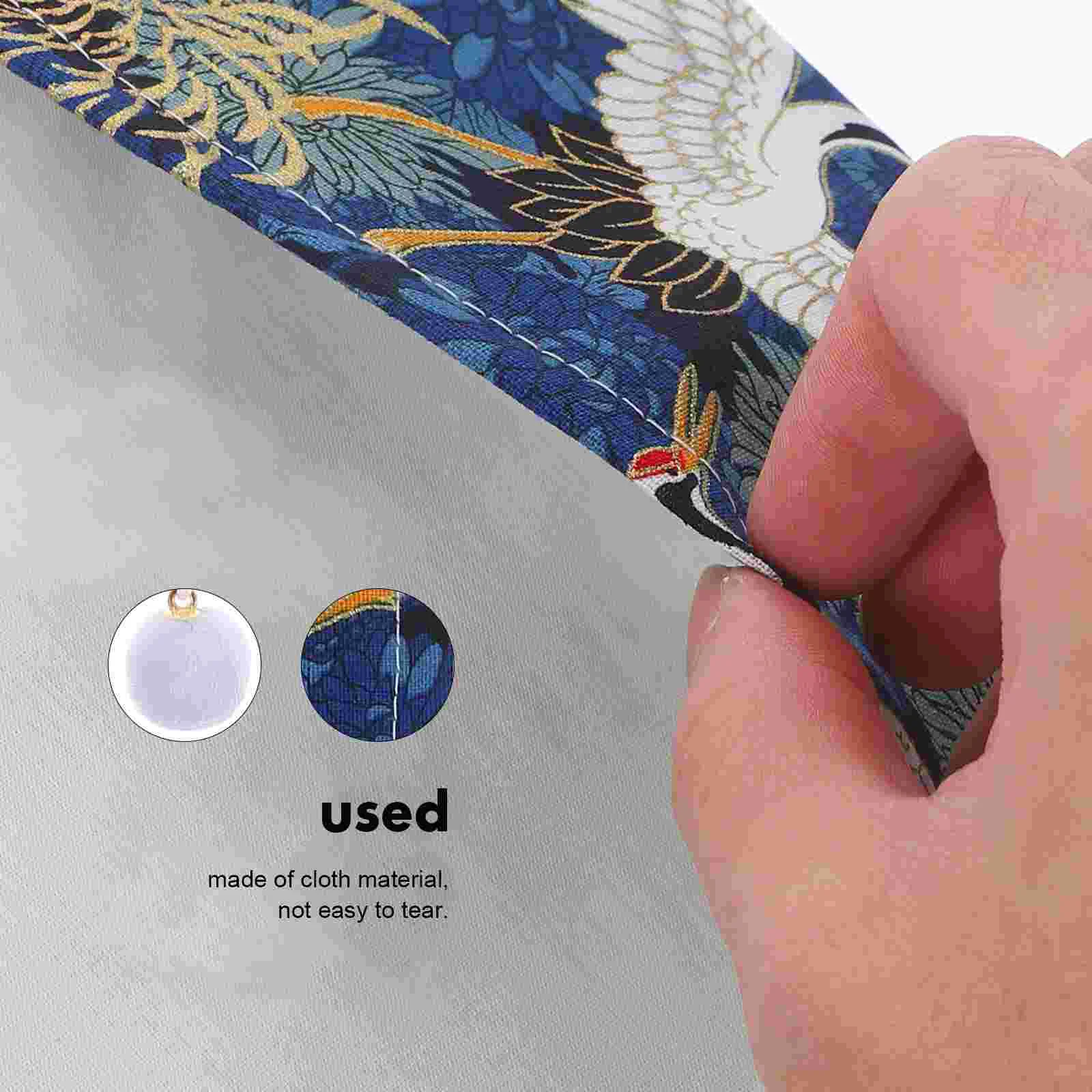 Ledger Protective Cover Hand-made Book Protector Decorative Sleeve Fabric Creative Adjustable Cloth Pouch Delicate