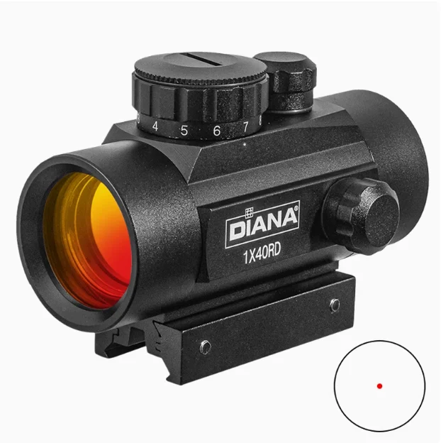 DIANA New Product 1X40RD Iris High-Quality Silver Film Holographic Telescope - view 2