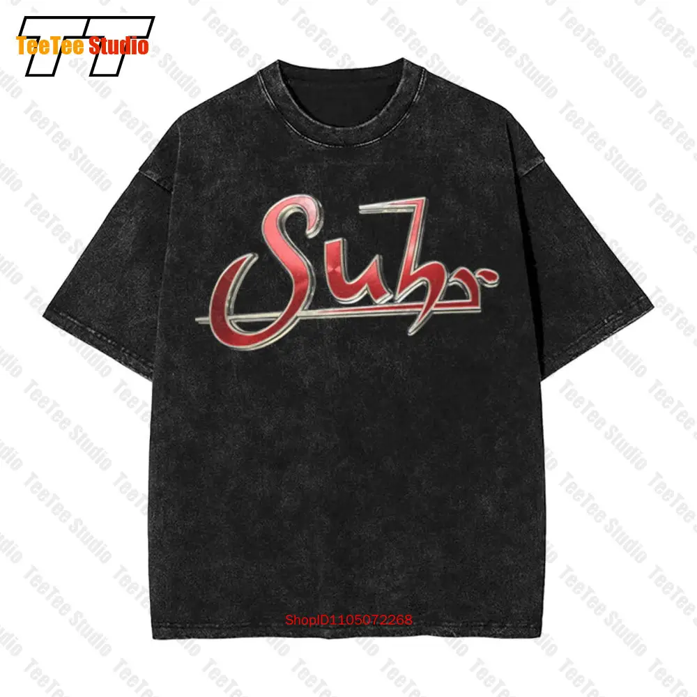 Новый дизайн Suhr Guitar Logo Classic Premium Мужская и женская винтажная футболка большого размера от S до 5Xl TUV8