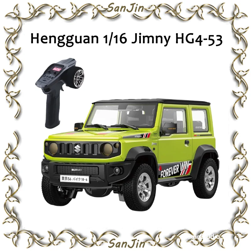 

Hengguan Model Jimny Simulation Model 1:16 Sound And Light Smoke Off Road Remote Control Vehicle Rc Car Racing