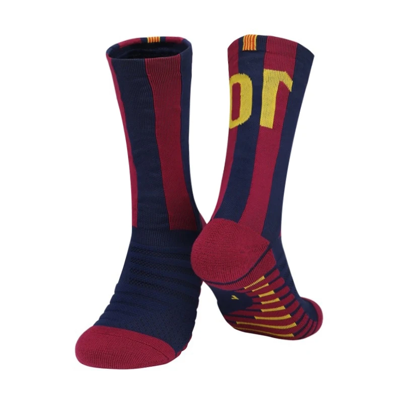 Club Football Non-slip Professional Soccer Socks Sports Breathable Towel Thickened Sock Football Teams Socks For Men Children