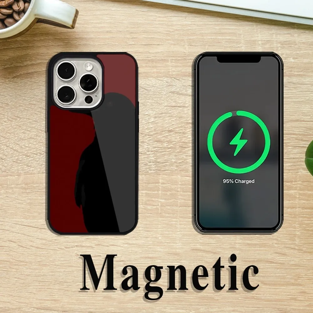 F-Fantasy T-The C-Crow M-Movie Phone Case For iPhone 11 12 13 14 15 Pro Max Plus Magsafe Magnetic Wireless Charging