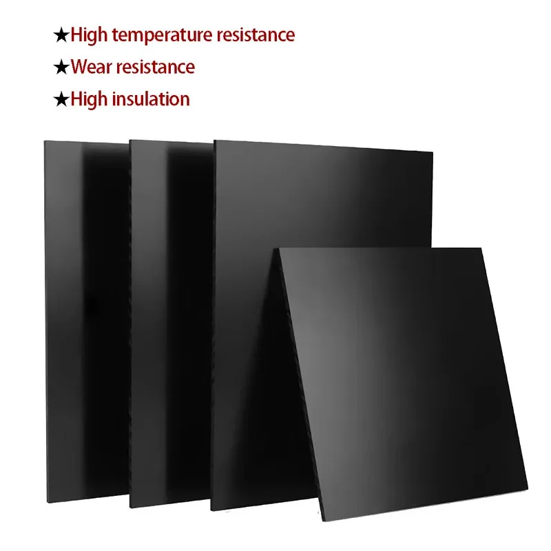 

Phenolic Laminate Sheet Black Electrical Insulation Board 3/4/5/6/8/10/12/15/20mm Thickness