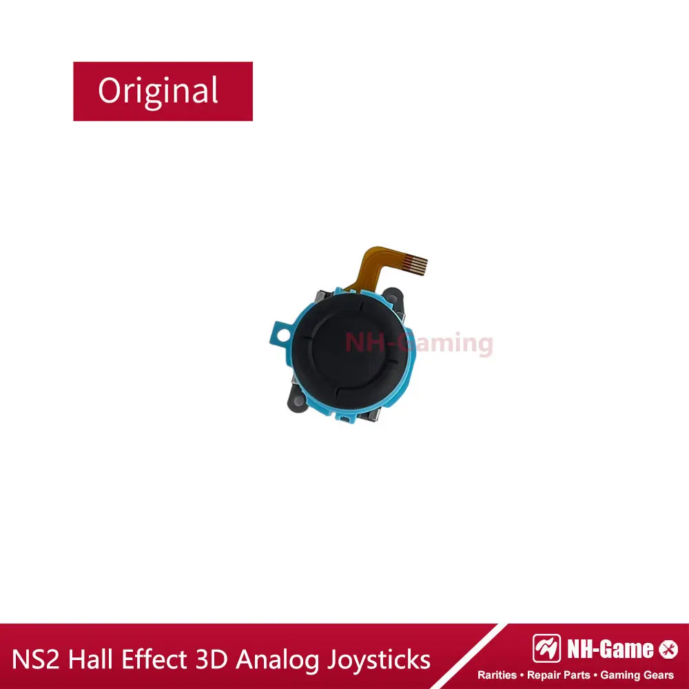 الأصلي الجديد الأزرق البرتقالي قاعة تأثير عصا التحكم ل NS2 التبديل 2 الفرح تحكم كون ثلاثية الأبعاد التناظرية عصا استبدال اليسار اليمين الروك #4