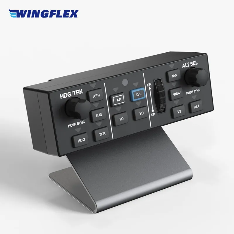 WINGFLEX DAP Digital Autopilot Panel Flight Simulator Cockpit Control Hardware For Flight Simulator PC Aviation Simulation Devic