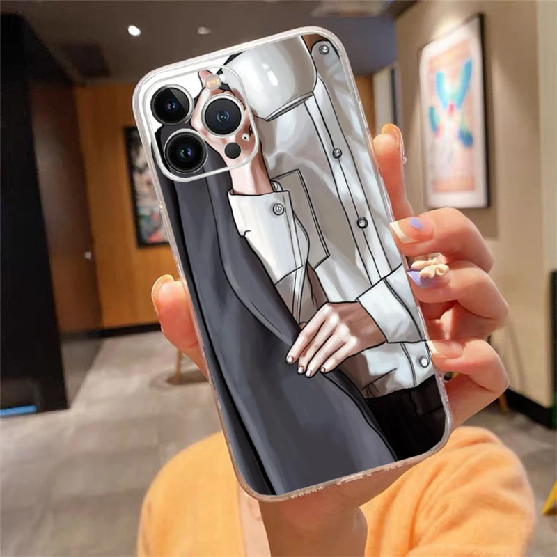 حافظة هاتف لهاتف آيفون 17ProMax Air 16 15 14 13 Pro Max 15 16 Pro 15Plus SE ok ولكن أول حافظة قهوة Funda #4