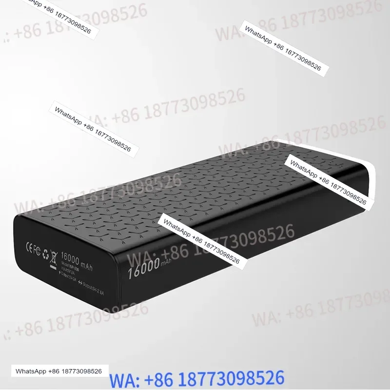 WST Brand Gift Power Bank Power Bank 16000mA 2A Dual USB Flashlight LED Mobile Power Supply