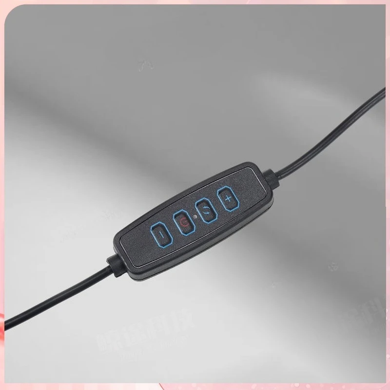 USB LED عدسة مكبرة مصباح الذراع الطويلة للطي لمبة مكتب المحمولة الجمال كليب ضوء مصباح القراءة الإلكترونية