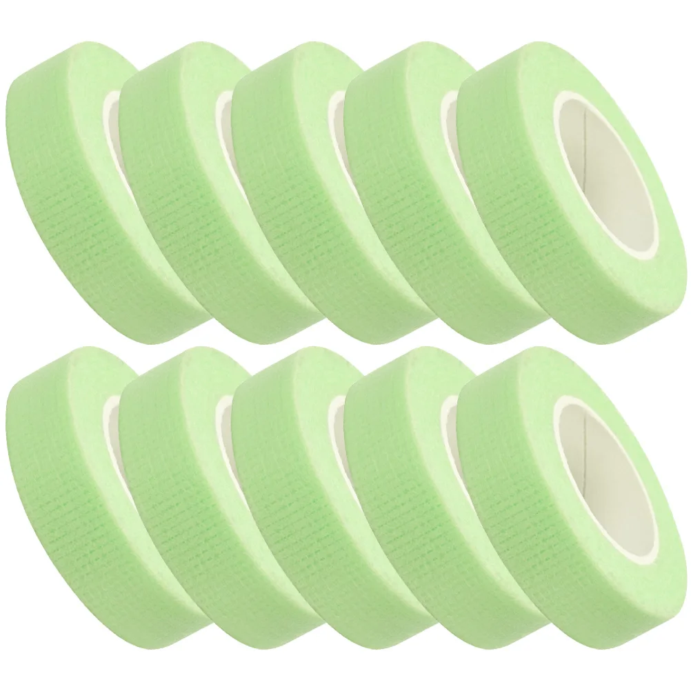

10pcs 10 Rolls 9M/Roll Extension Tape Eyelash Supplies Fabric Adhesive For Eyelid Makeup Lash Techs Supplies