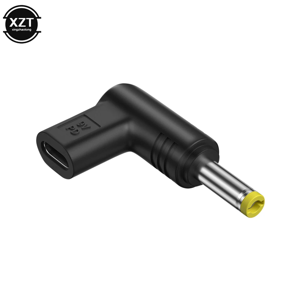 Conector de Alimentação USB C PD para DC, Tomada Universal, Adaptador de Carregamento, Conversor para Roteador, Tablet, 5V, 9V, 12V, 15V, 19V