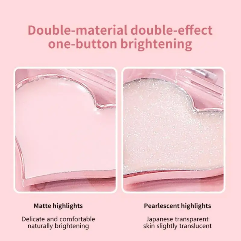 Highlighter Bronzers Brighten Face 2 In 1 Makeup Palette Face Makeup Concealer Cream Face Contour Concealer Highlight Palette