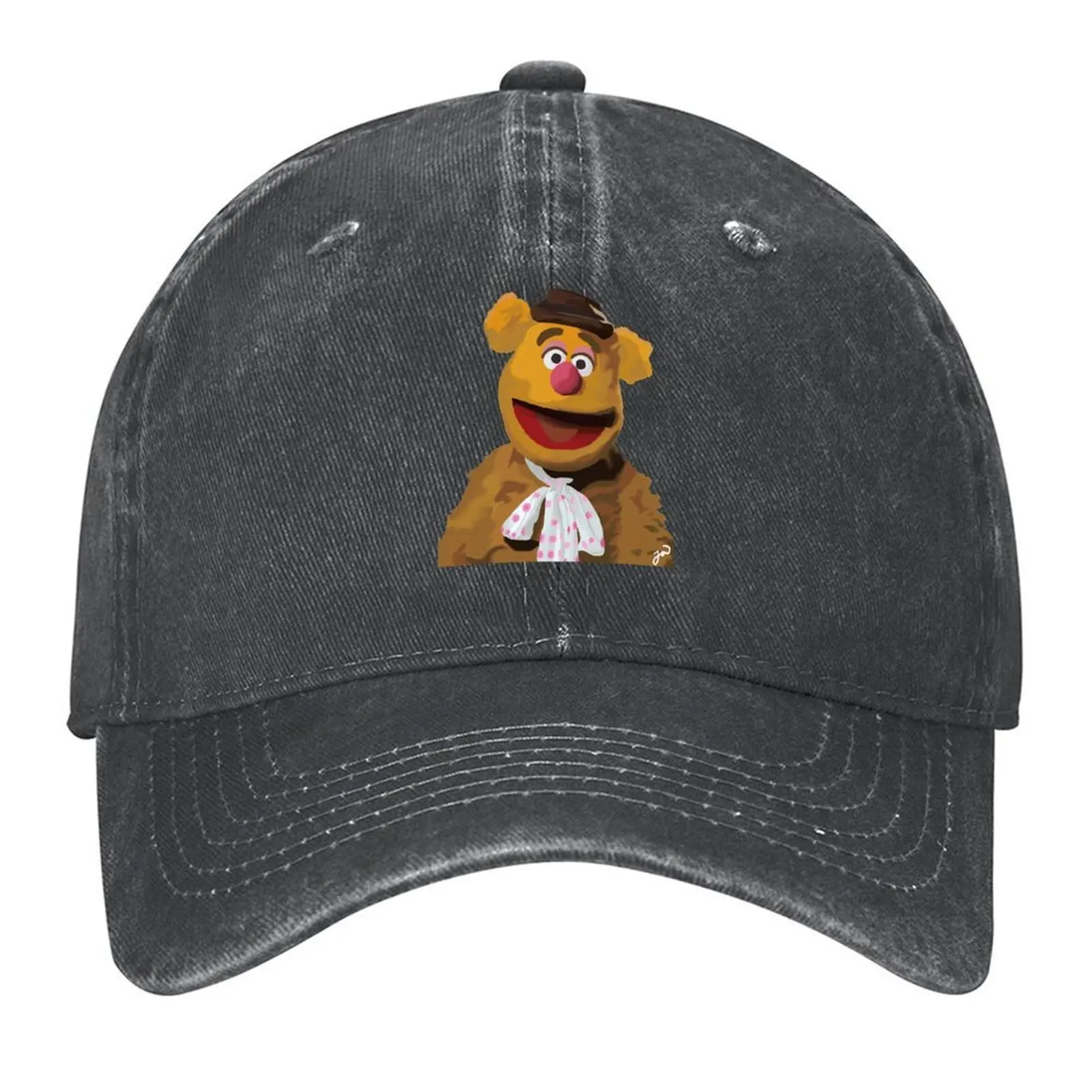 

Fozzie Bear Painting (version 1/2 - no background) Baseball Cap designer cap Hat Baseball Cap Christmas Hat Women Men's