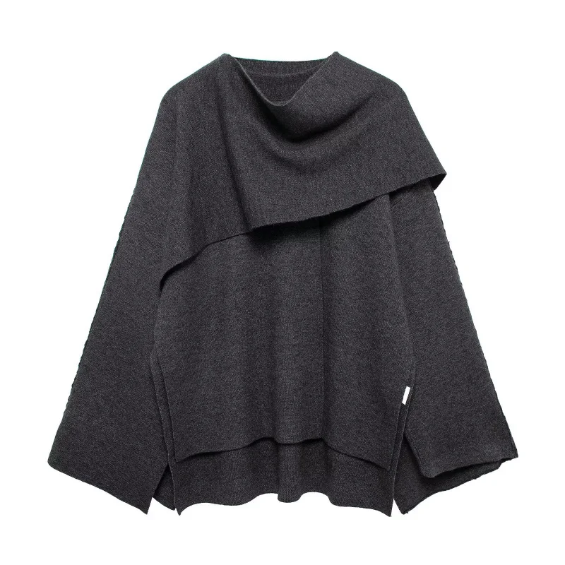 

New European and American Women's Fashion Cape Style Short Coat