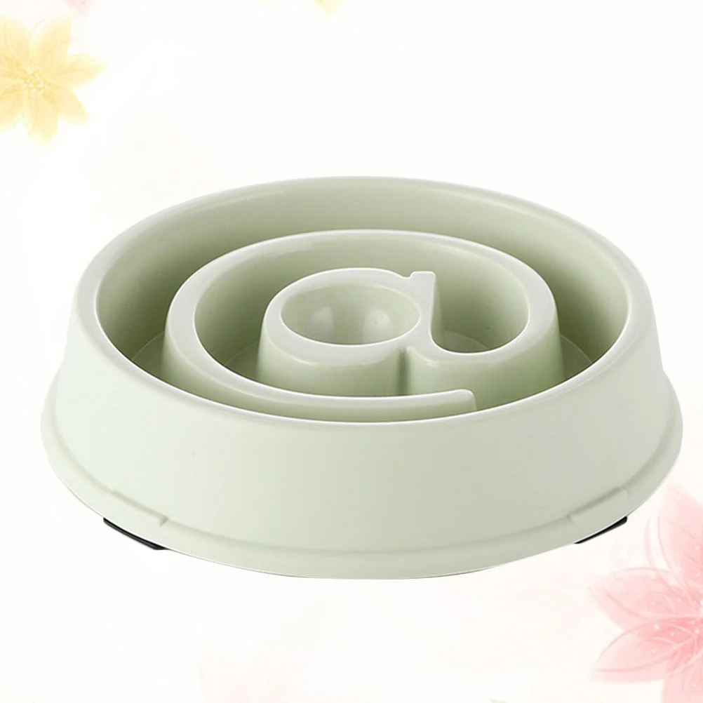 

Slow Feeder Dog Bowl Pet Food Dish Non Tipping Anti Choke Design Easy Clean Travel Friendly Fits Cats Puppies Small Pets Dog