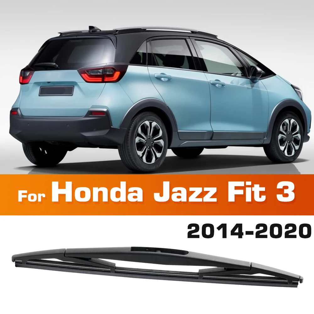 Wischer 14 "Heck wischer blatt für Honda Jazz Fit MK3 2014-2020 Windschutz scheibe Windschutz scheibe saubere Heckklappe Fenster Auto Regen bürste