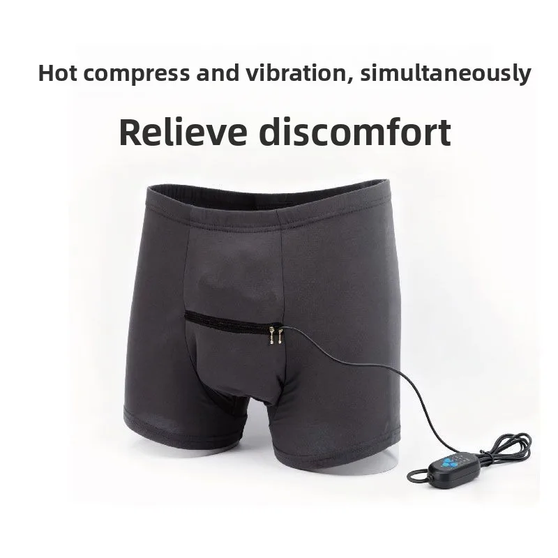 Prostata Heizung Massage Männer Unterwäsche Heiße Kompresse Körperliche Pflege Multi Funktion Harn Frequenz Komfort Hosen Erwachsene Männlich