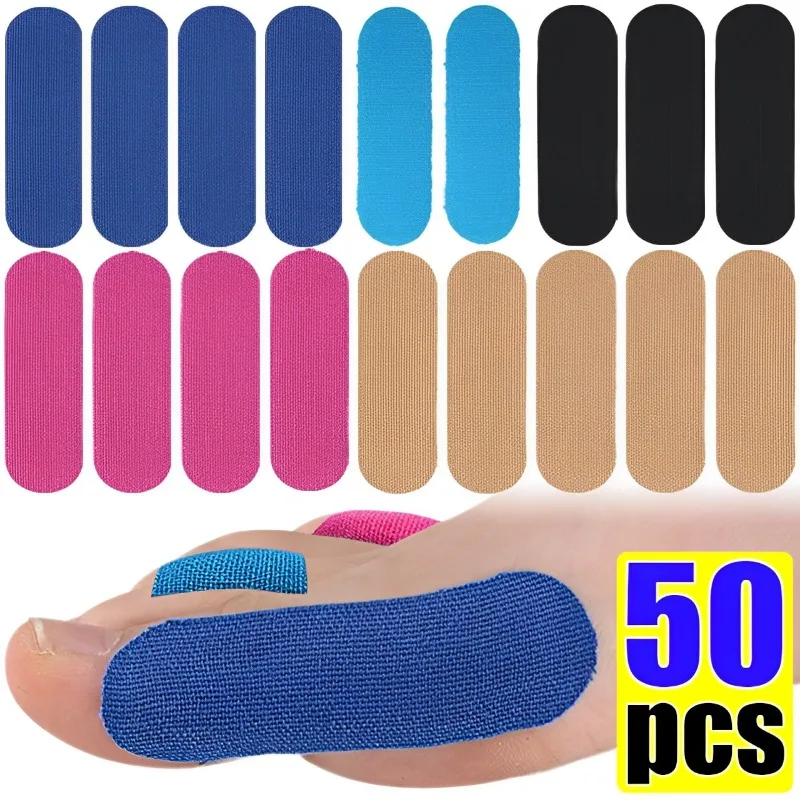 50/10Pcs Finger Bandage Bowling Thumb Tape Bowlers Tape Flex Bowling Finger Tape Elastic Bowlers Thumb Protector Accessories