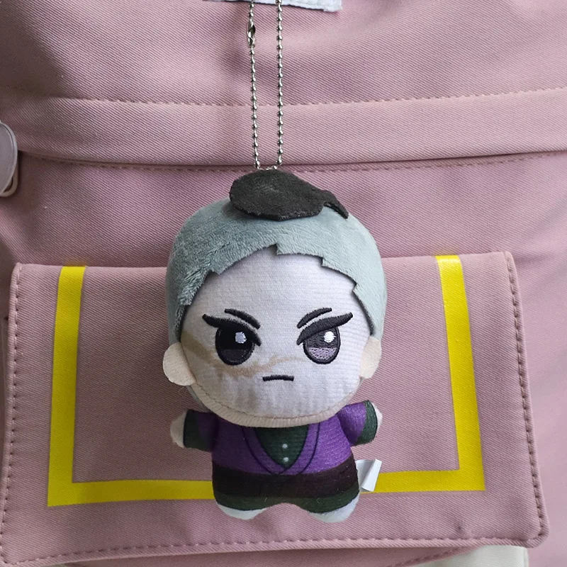 12cm Niedliche Anime Demon Slayer Tomioka Giyu Kamado Tanjirou Kamado Nezuko Agatsuma Zenitsu Shinazugawa Genya Plüschtier Puppe Geschenk – Detail 13