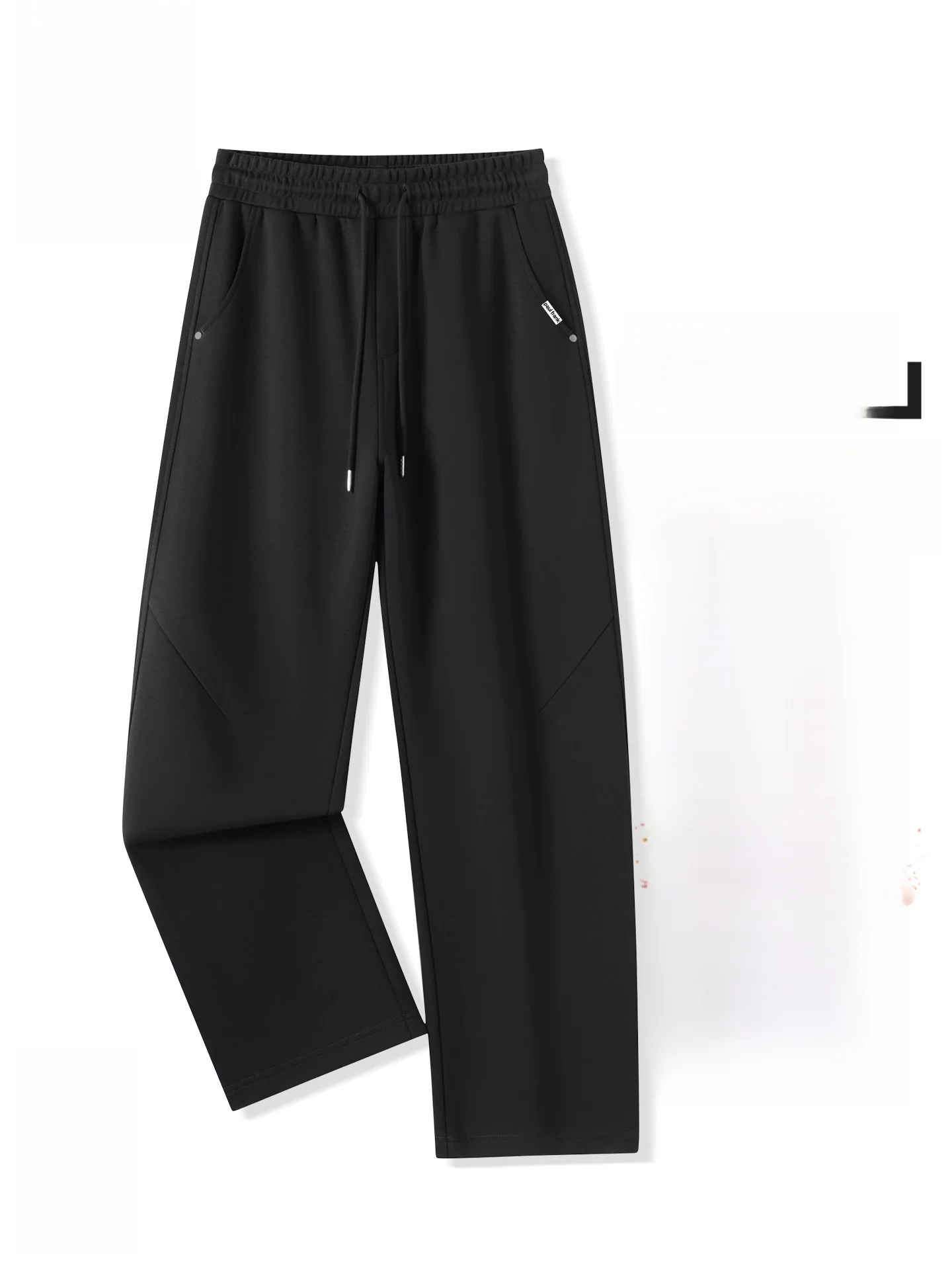 

Утепленные мужские повседневные брюки Knife-ape на флисовой подкладке, осенне-зимние, теплые, в американском стиле, свободного кроя, прямые штанины