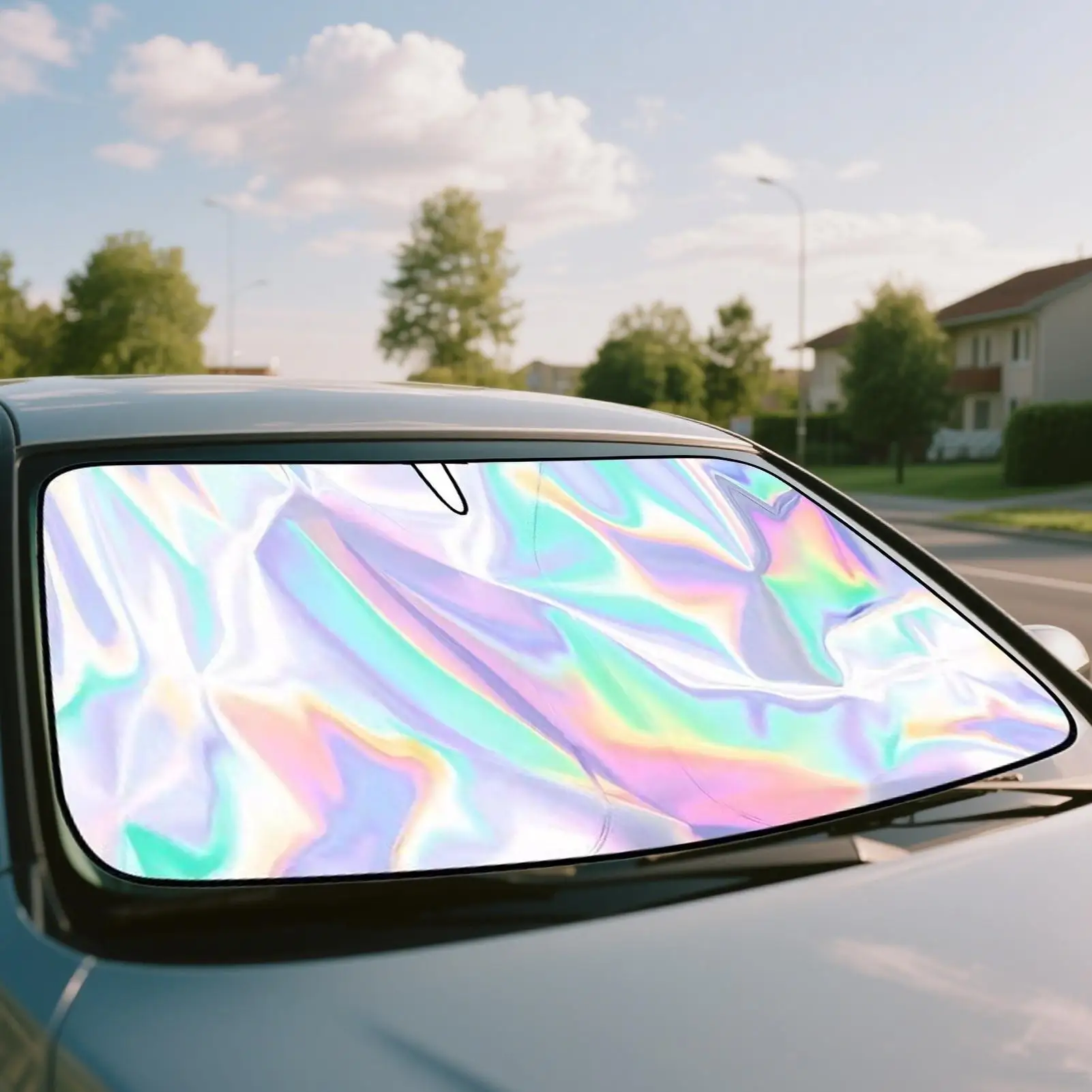 Car Windshield Sunshade Front Window Sun Visor Protector Windshield UV Block for Outdoor Cars Vehicle Automotive