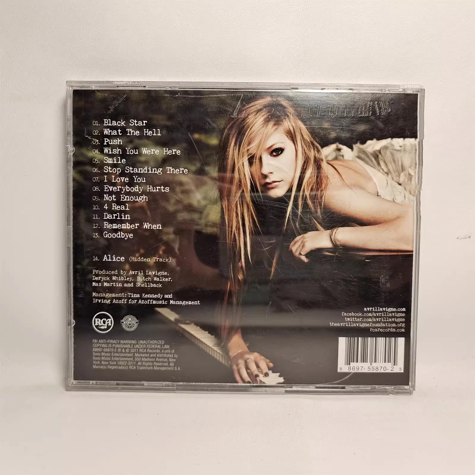 Classic Pop Rock Avril Lavigne Music CD Goodbye Lullaby Album Push Music Record Cosplay Walkman Car Soundtracks Box Party Music