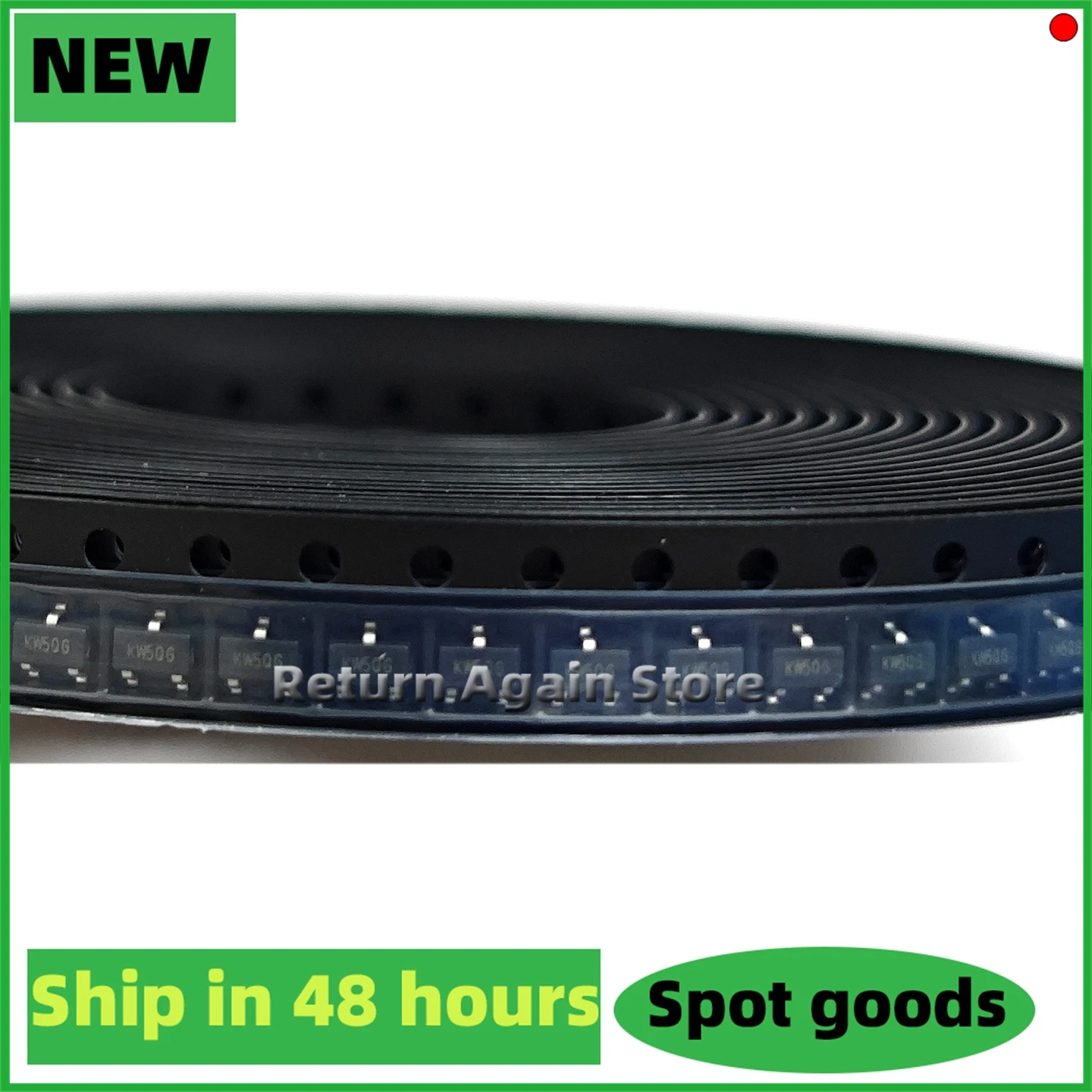 10pcs AH1911-W-7 silkscreen KW5QG KW begin SC59 -3 Hall switch diode