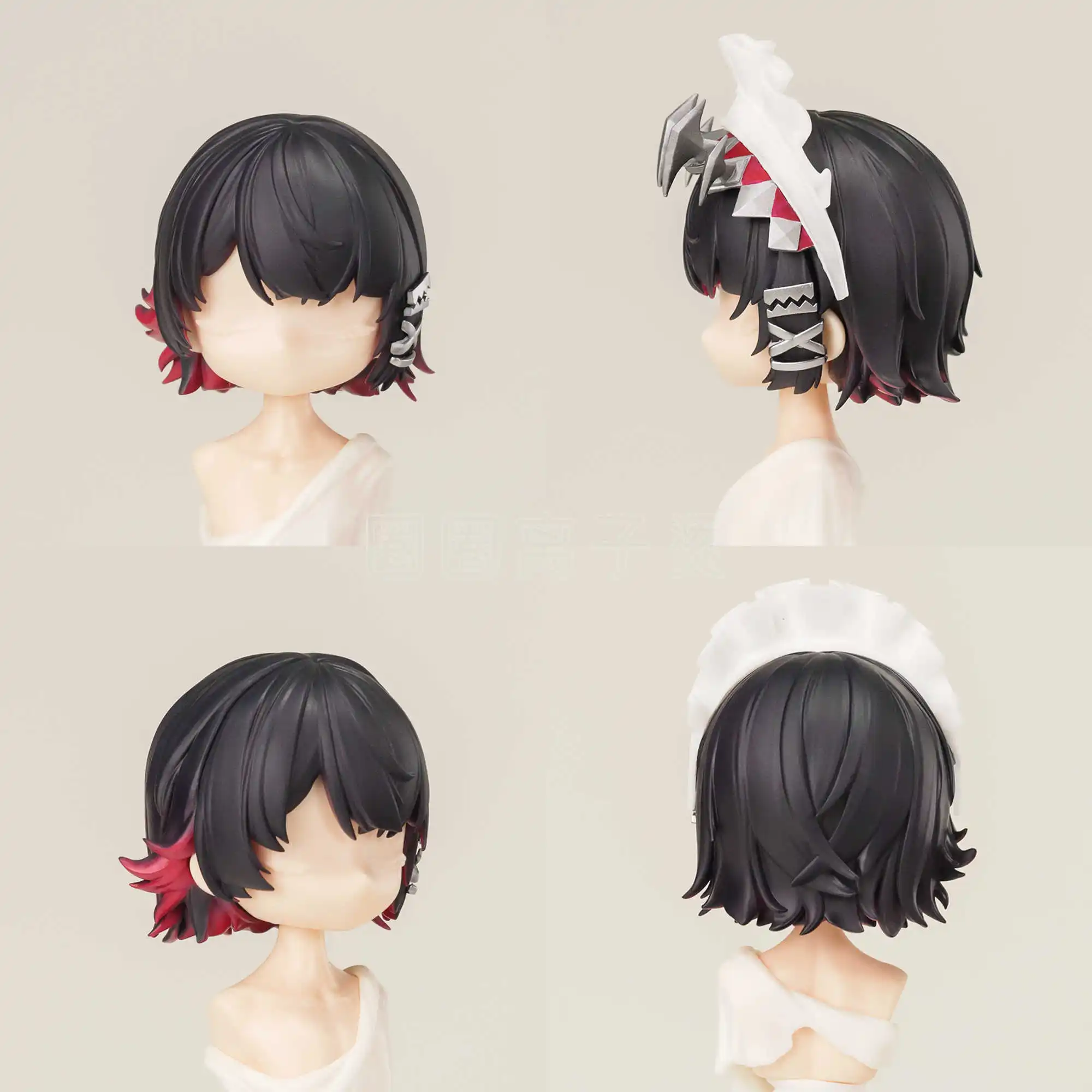 Perruque Zenless Zone ontariKEen Joe, OB11, OB22, Gsc, BJD, coque de cheveux, poignées amovibles, accessoires au beurre faits à la main, accessoires de jeu, figurine d'anime, jouet Ki