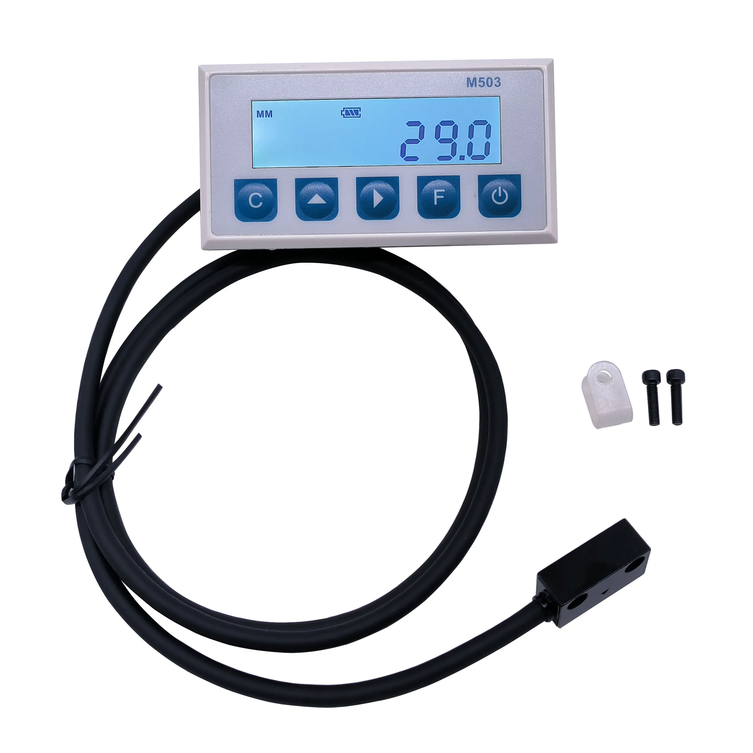 M503 Magnetwaage DRO-Display Integriertes eingebettetes Magnetmesssystem Magnetband mit Fleckbandprofil Holzbearbeitung – Detail 2