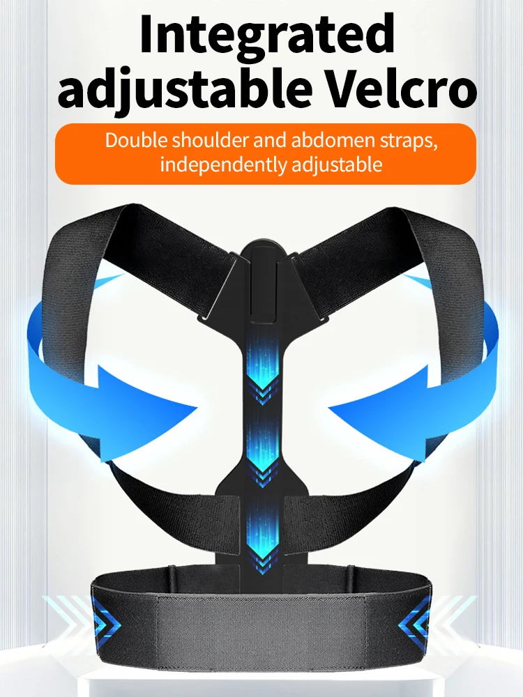 남성 여성 조절 가능한 척추 교정기 - 자세 교정