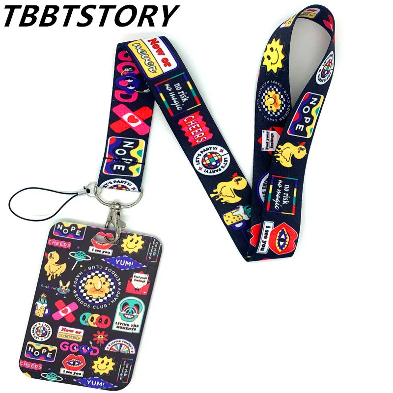 

Game Figure Mobile Phone Lanyard Neck Straps Hanging Rope Lanyards for Keys ID Card Employee Card Badge Holder Webbing Ribbons