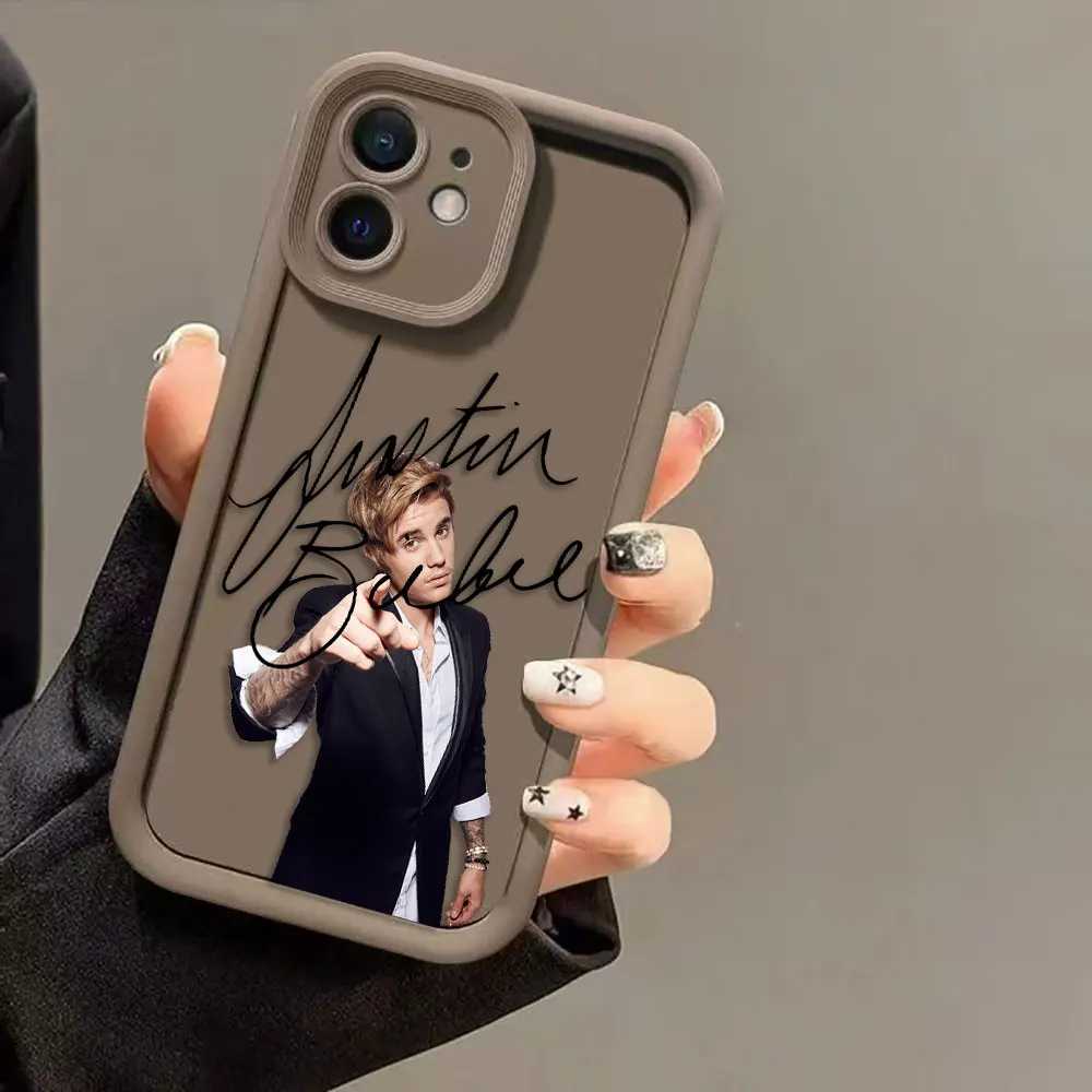 المغني J-Justin B-Bieber غطاء جراب هاتف ل ممن لهم رينو 2F 2Z 5 5F 6 7 7Z 8 8Z 8T 10 11 11F 12 12F 13 13F 14 LITE PRO PLUS