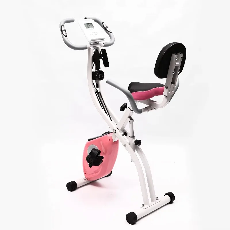 دراجة تمرين دوارة 2025 - دراجة رياضية قابلة للطي في الأماكن المغلقة مقاومة مغناطيسية لقراءة الطاولة للاستخدام المنزلي