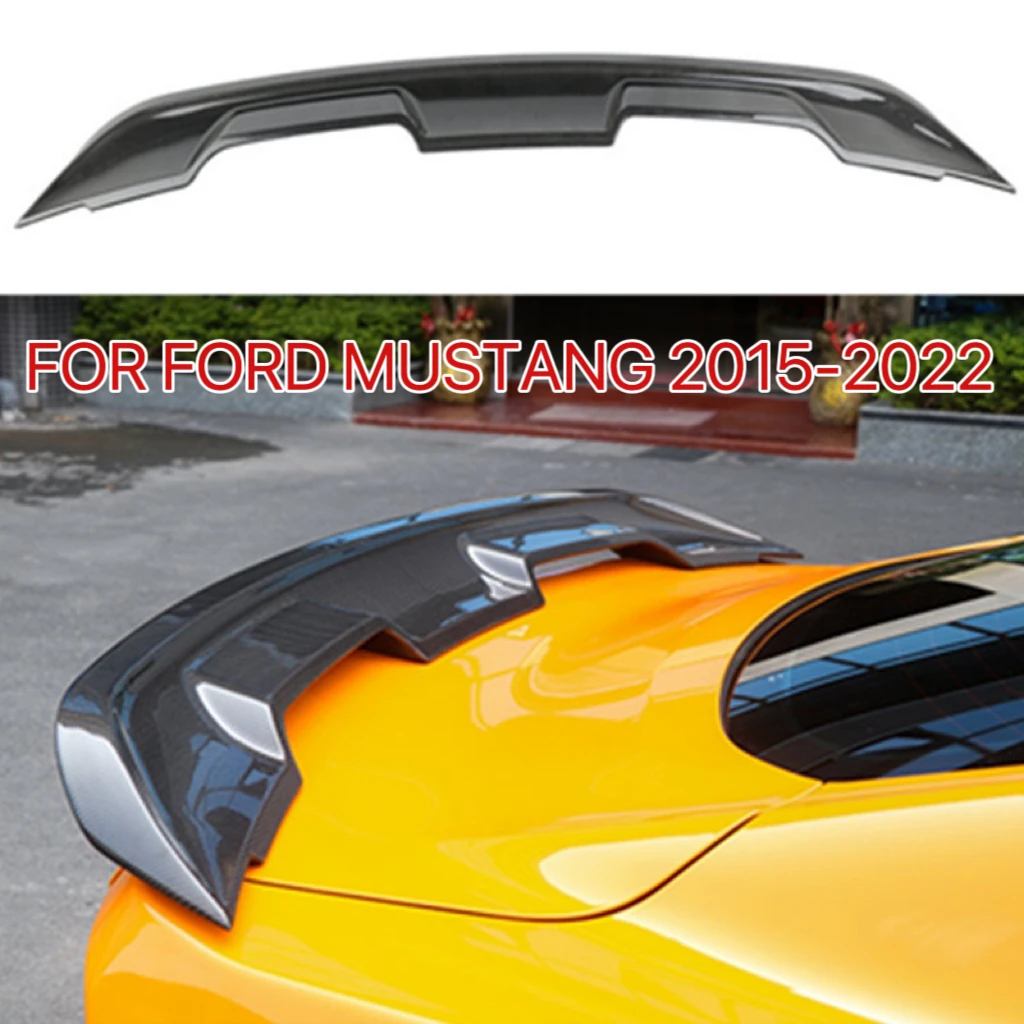 

High Quality ABS REAR WING TRUNK LIP SPOILER FOR FORD MUSTANG 2015 2016 2017 2018 2019 2020 GT500 STYLE