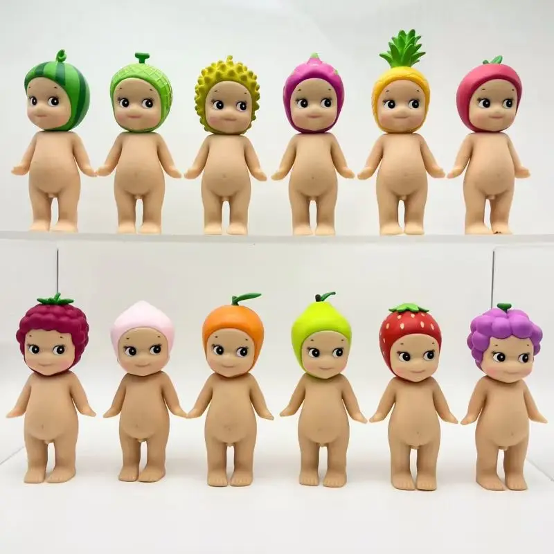 Sonny Angel Party Angel Fruit Series Blind Box Car Accessories Mobile Accessories Cupid Handmade Anime Cute Gift Toy Ornament