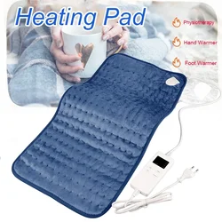 40x76CM Electric Heating Pad Thermal Blanket Timing Physiotherapy Mat for Shoulder Neck Back Lumbar Leg Pain Relief Winter Warm