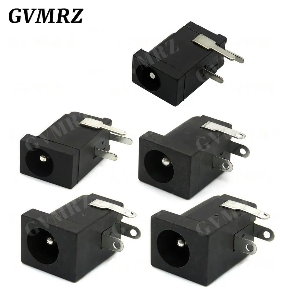 10 個 DC-002 3.5*1.3 MM オス DC プラグ/DC 電源ジャックメス充電ソケット 3.5x1.3mm ミニ DC ソケットメス 3.5x1.1 mm コネクタ