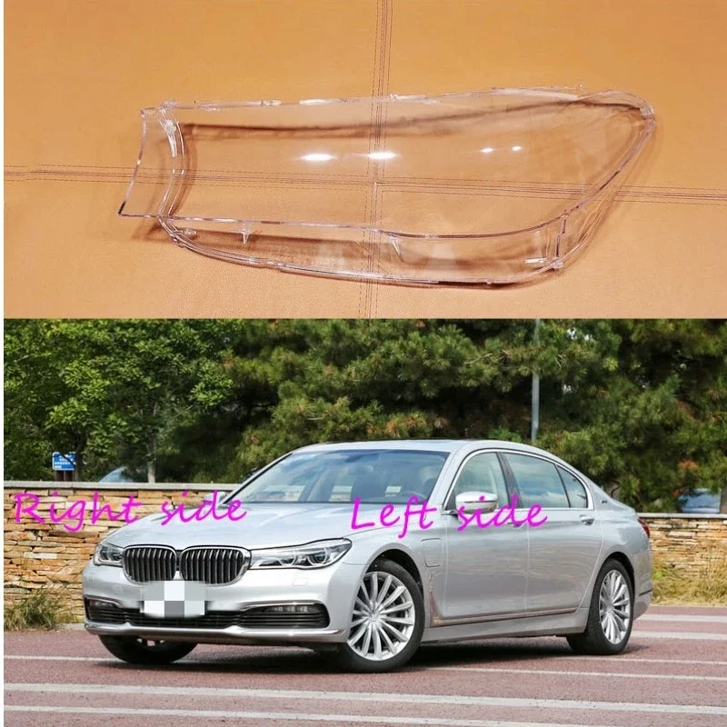 For BMW 7 Series G11 G12 2016 2017 2018  Replacement Car Headlamp Lens Headlight Shell Cover Headlight Glass