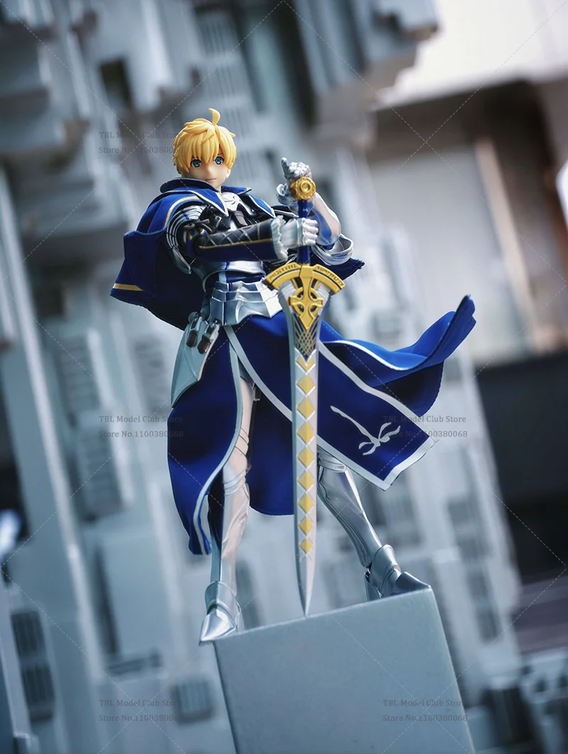 1/12 Scale ‌Knight King of Isekai Navy Blue Short Cloak And Hemline Male Clothes For figma 6-inch Action Figure Male Soldier