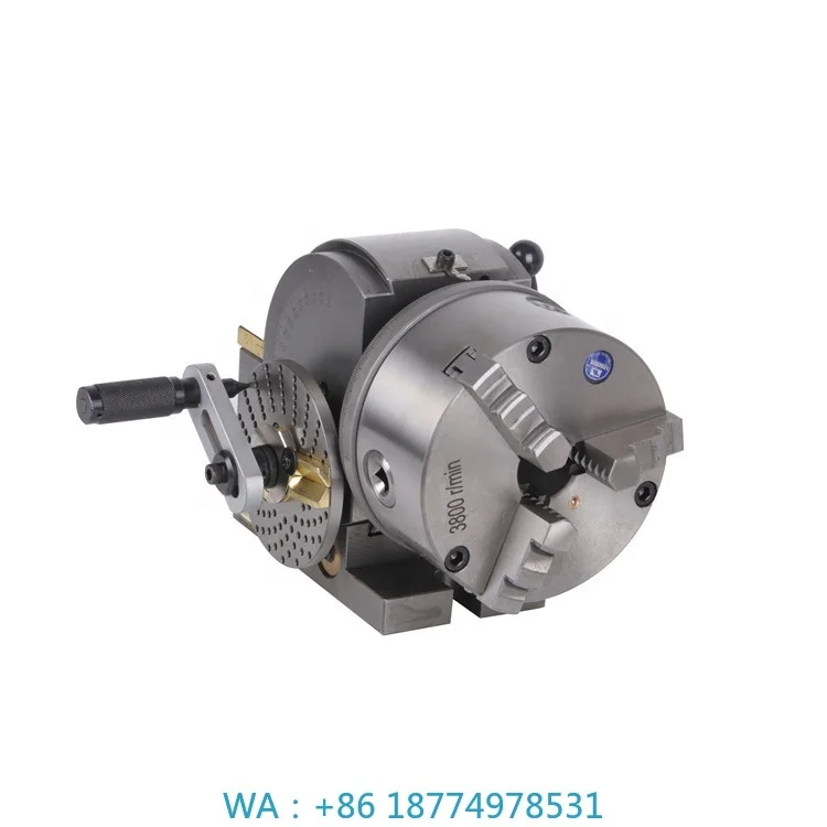 Chuck Milling Machine Divding Head BS Semi-universal Dividing Head BS-0 BS-1 BS-2 With 3-jaw