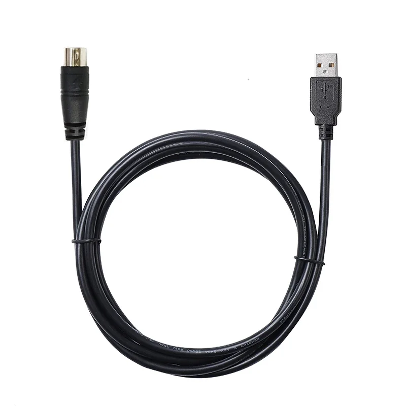 

USB to Mini-Din Cable for IK Multimedia iRig Series iRig HD HD-A Keys I/O 25/49 MIDI 2 Pro Duo Pro I/O Stream