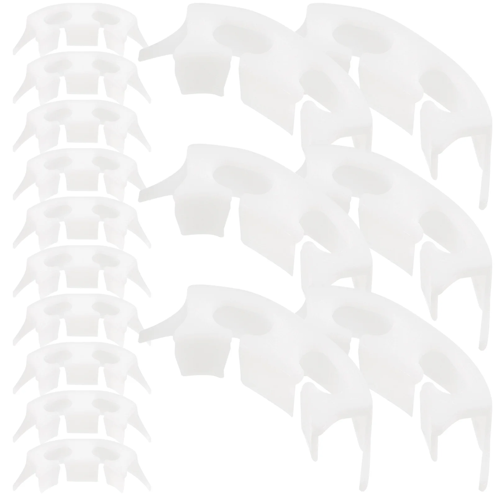 

100pcs Tomato Support Gardening Adjusted Door Stands For Painting Support Clip Fixed Plant Bender Clips Plant Fixed Clips