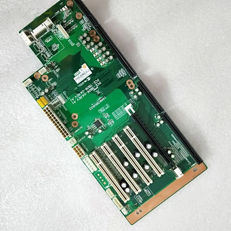 PCE-5B06-04 REV: A1 Industriële Controle Backplane Origineel Voor Advantech PCE-5124VG Moederbord Vóór Verzending Perfecte Test
