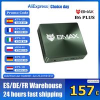 BMAX B6 Plus Mini PC Intel I3-1000NG4 12GB DDR4 RAM 512GB SSD Windows 11 PC WIFI 5 USB 3.0 USB * 3 HDMI * 2 Desktop Computer