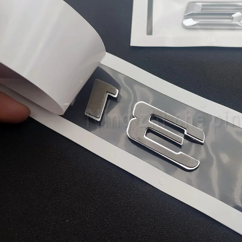 ABS 3D Car Letters Rear Trunk Badge Decal For BMW 530i 530d 535i 520i 520d 535d E39 E60 F10 E61 Emblem Logo Sticker Accessories