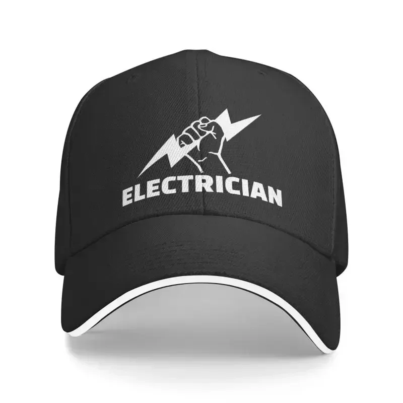 

Custom Electrician Baseball Cap Sports Men Women's Adjustable Engineer Electrical Power Dad Hat Summer
