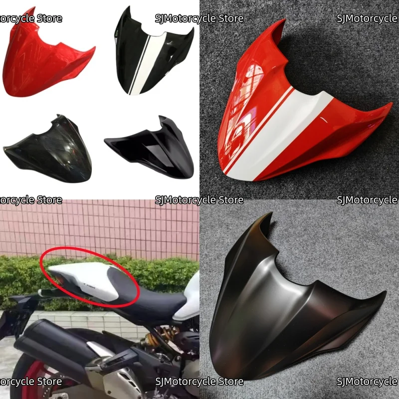 

Seat Cover Rear Pillion Passenger Cowl Tail Fairing Fit For Ducati Monster 821 2015 2016 2017 Monster 1200S 2014-2016
