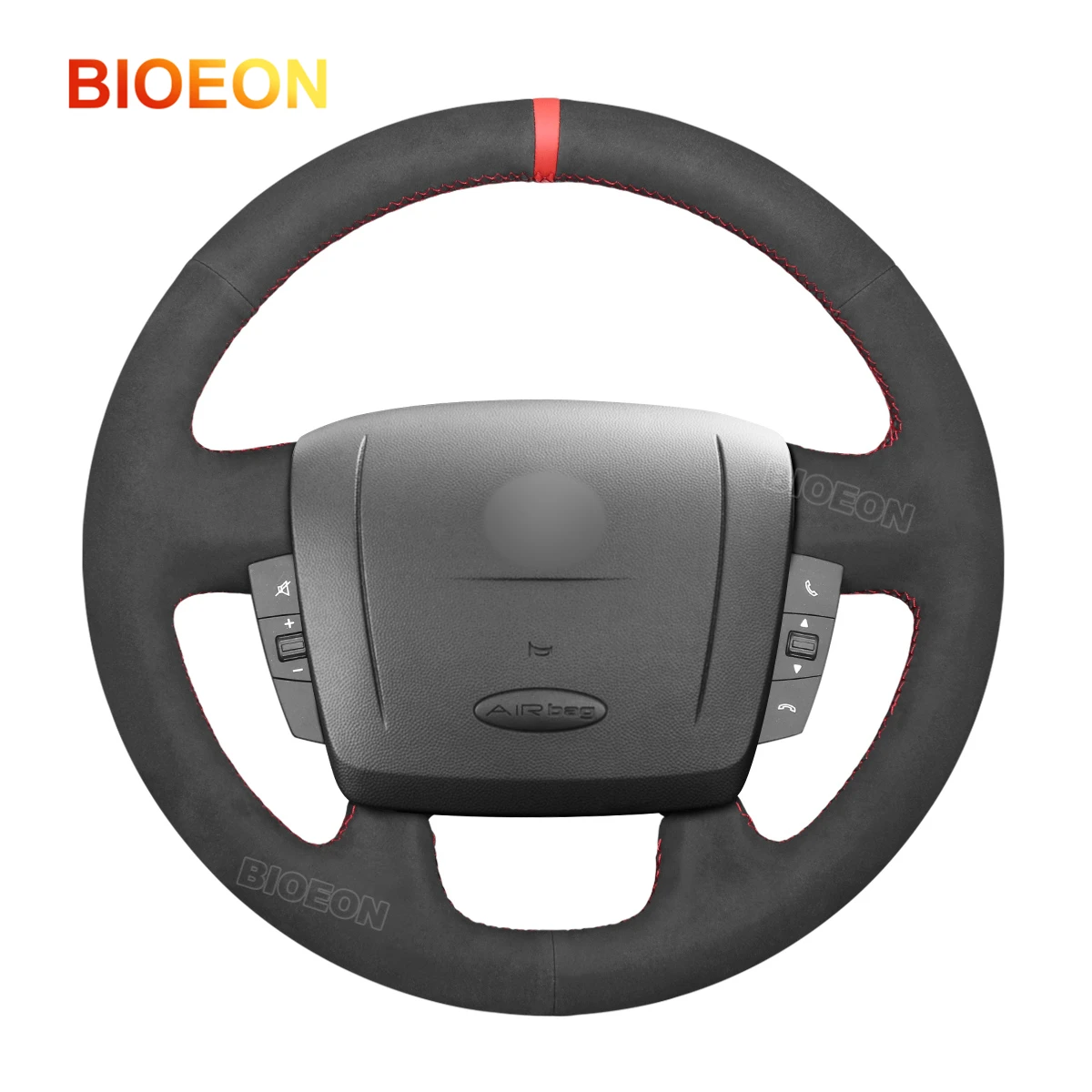 

Bioeon Hand-stitched Suede Steering Wheel Cover for Peugeot Boxer 2007-2022