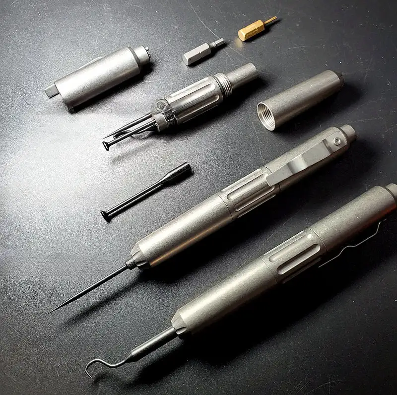 Titanium Alloy Multi-Function Tool Life-Saving Survival Home Outdoor Supplies