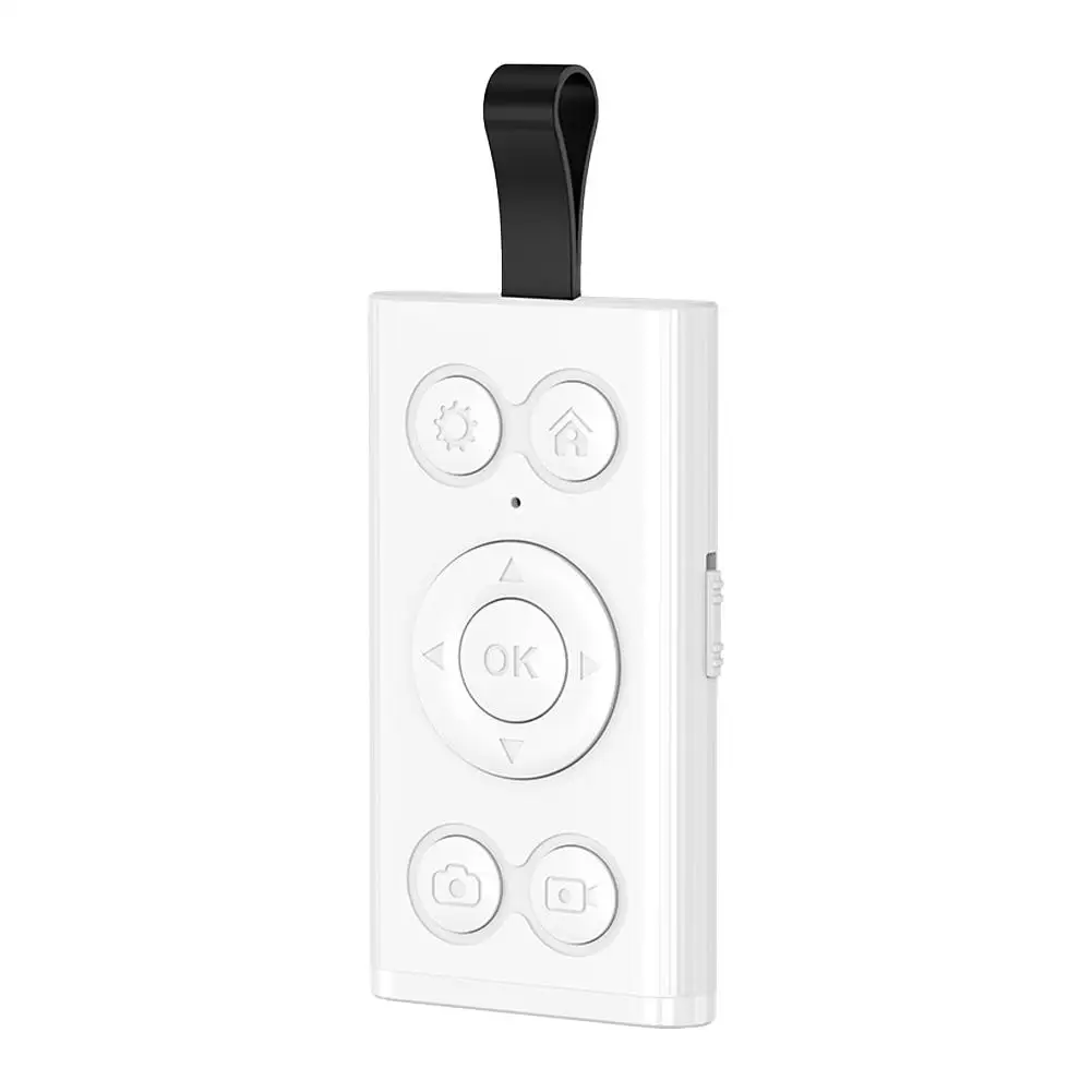 Télécommande Bluetooth pour appareil photo défilant TikTok et vidéo, contrôle de mise au point, tourneur de page pour IOS, Android, iPad, iP G2E4